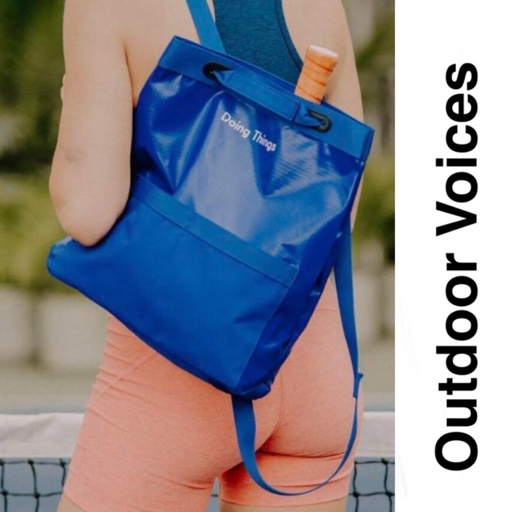 Outdoor Voices Doing Things Backpack
Convertible Tote Bag